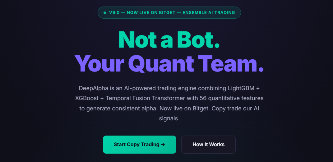 DeepAlpha — Machine Intelligence. gallery image