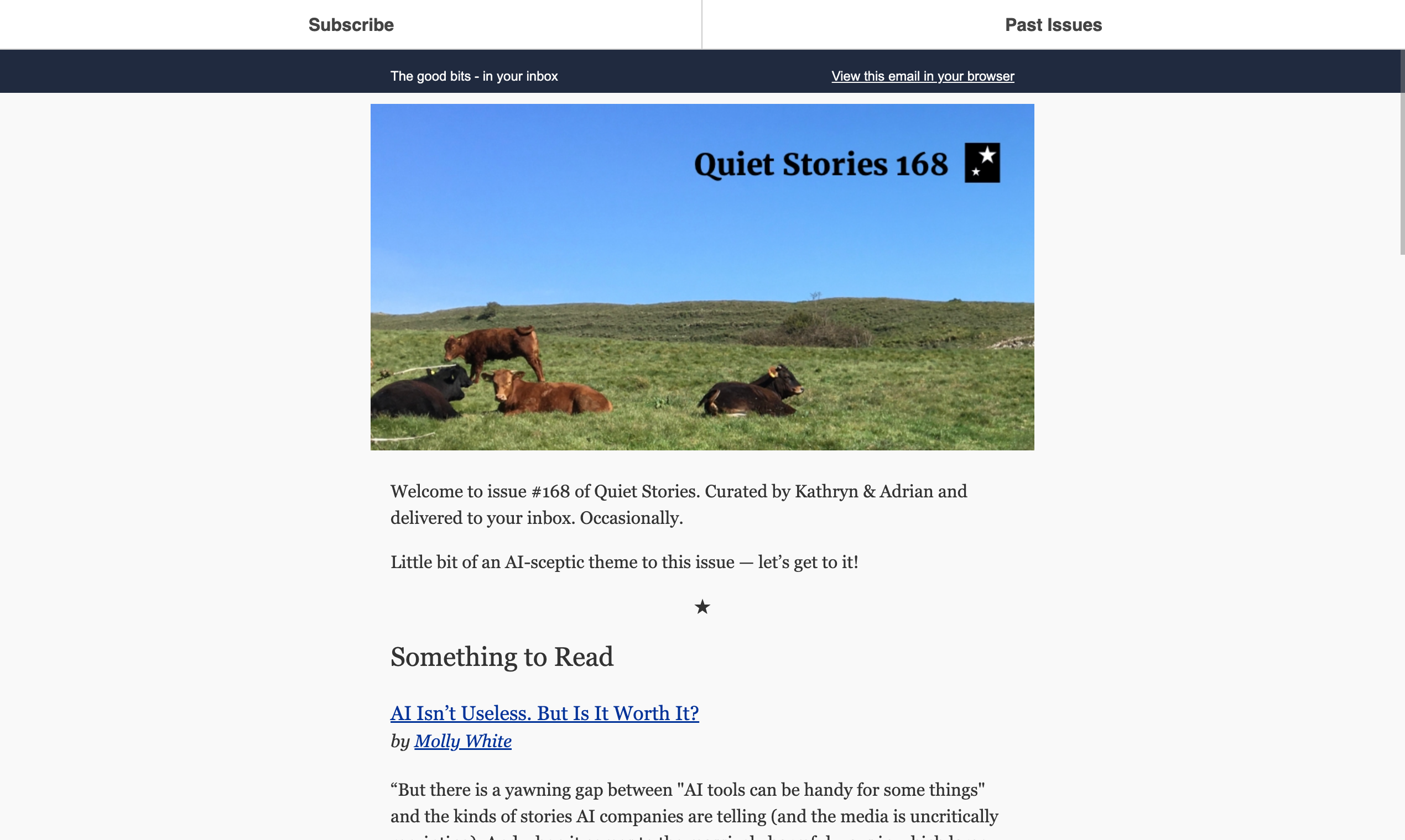 Histórias tranquilas Newsletter media 5