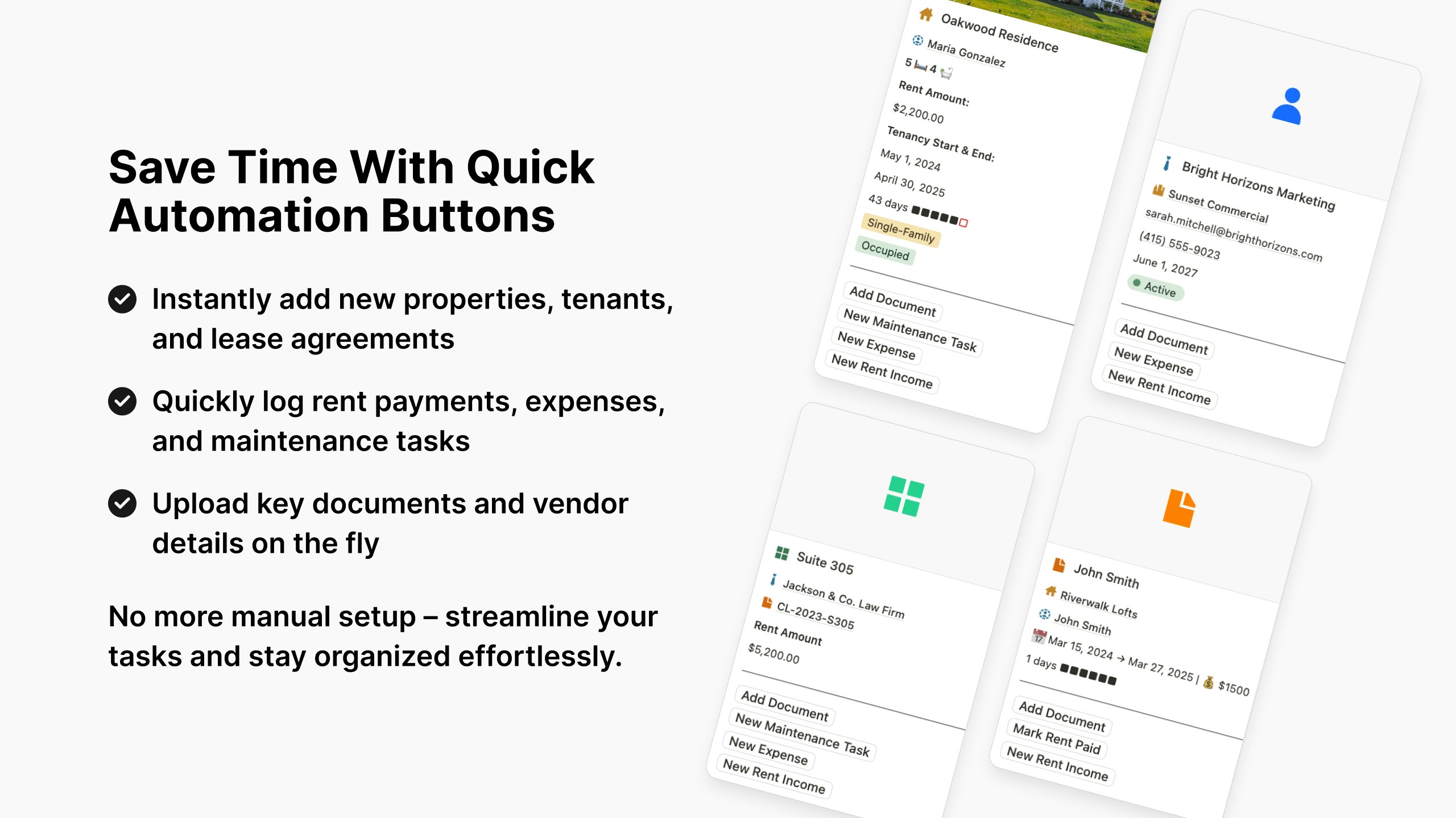Dashboard Pro di proprietà della proprietà in affitto - Il modello di gestione della proprietà in affitto all-in-one media 6