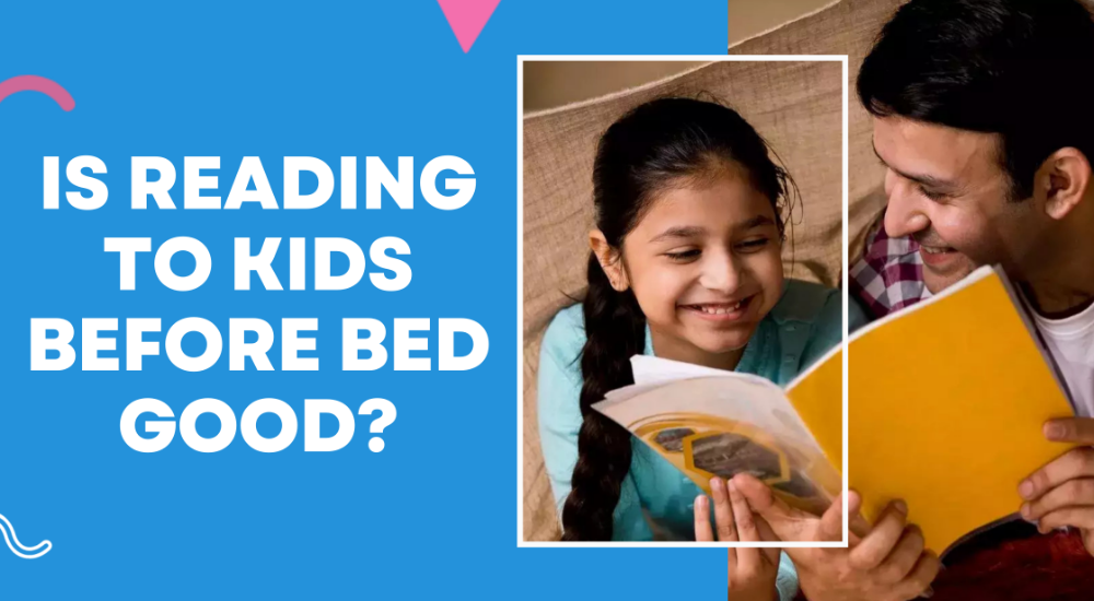 Is reading to kids before bed good?