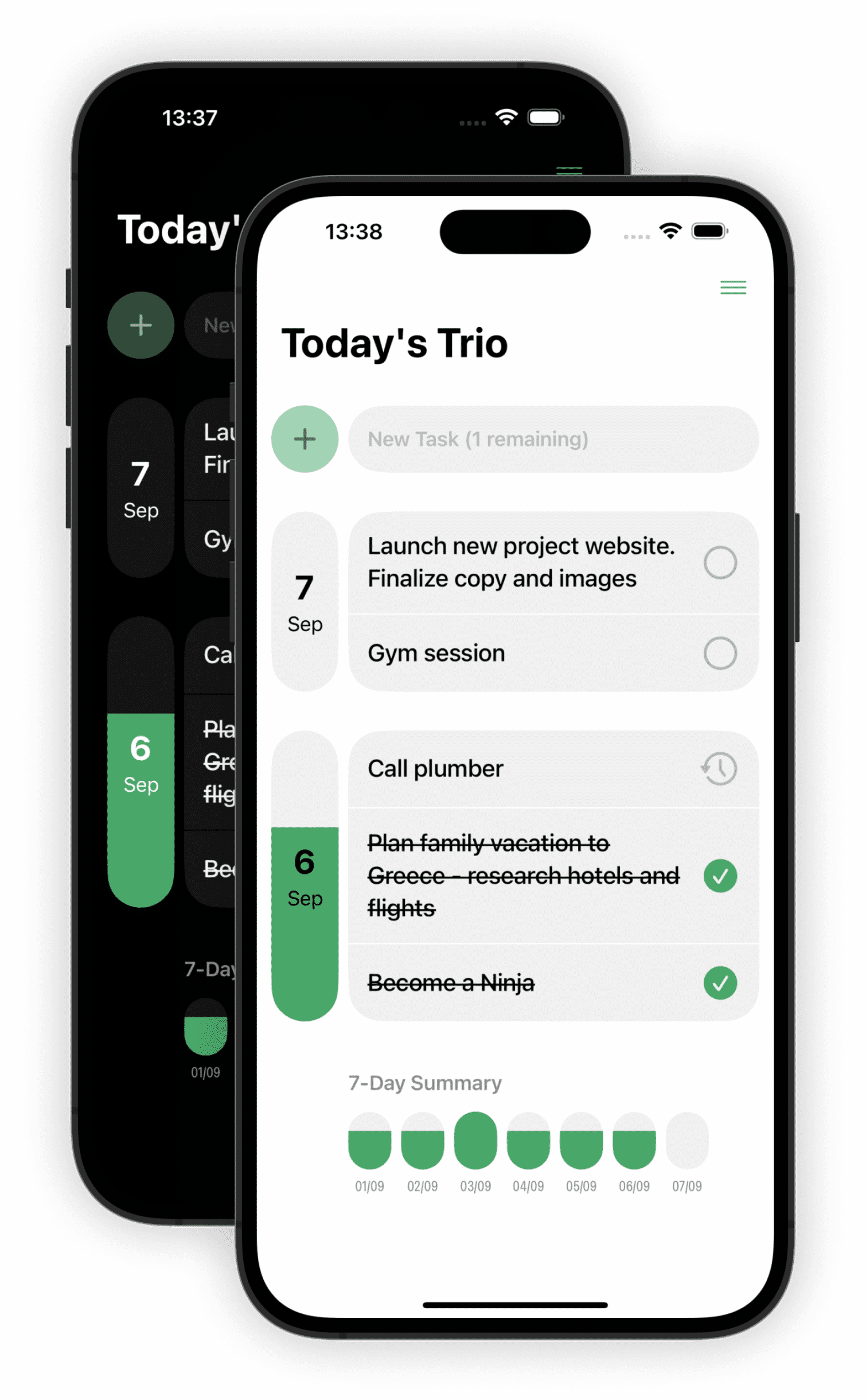 Trio: Achtsame Todo -Listen -App media 2