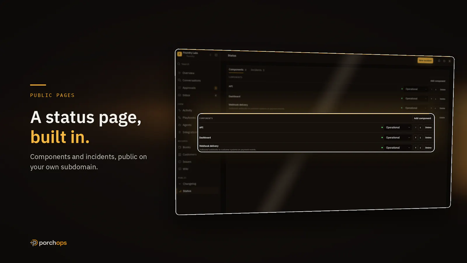 PorchOps screenshot 3