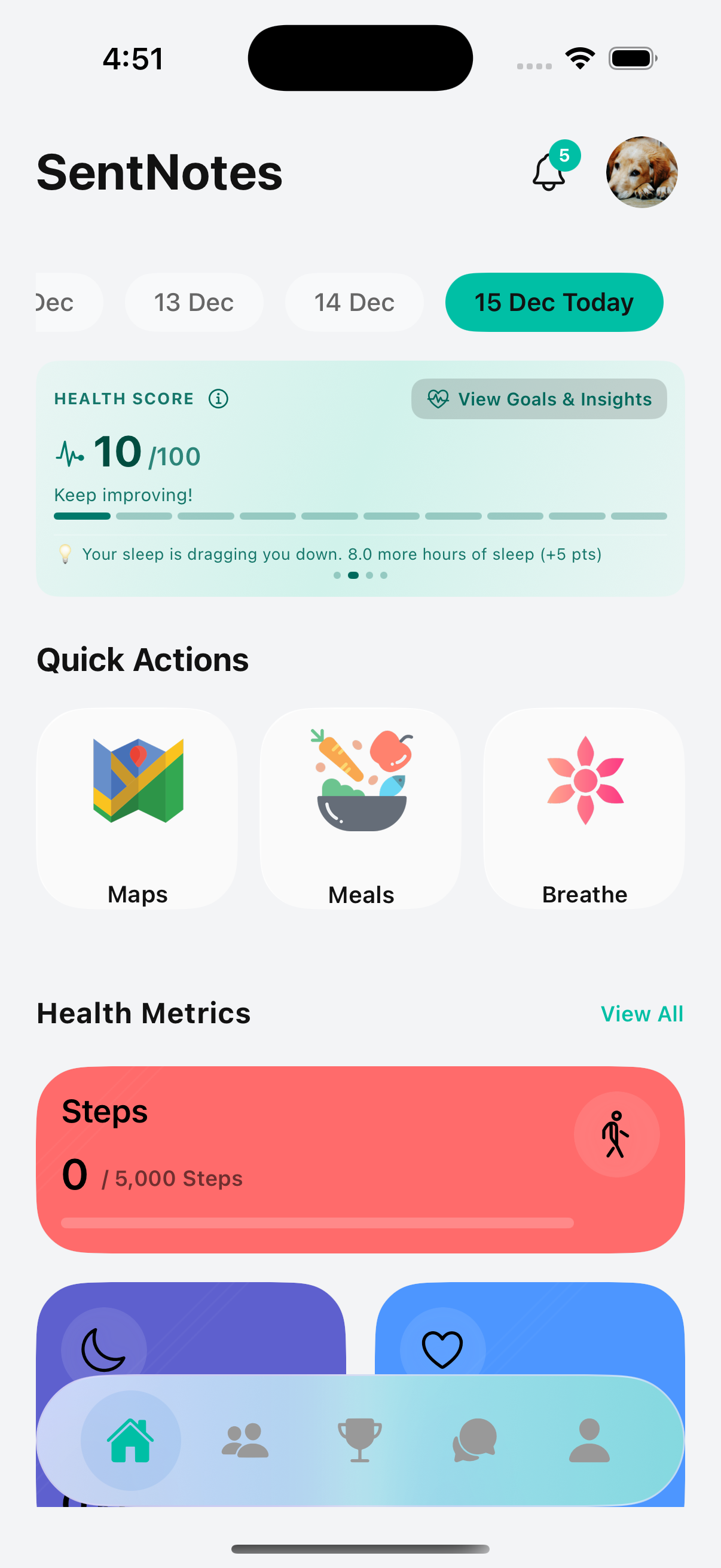 SentNotes - Main product screenshot demonstrating key features and user interface