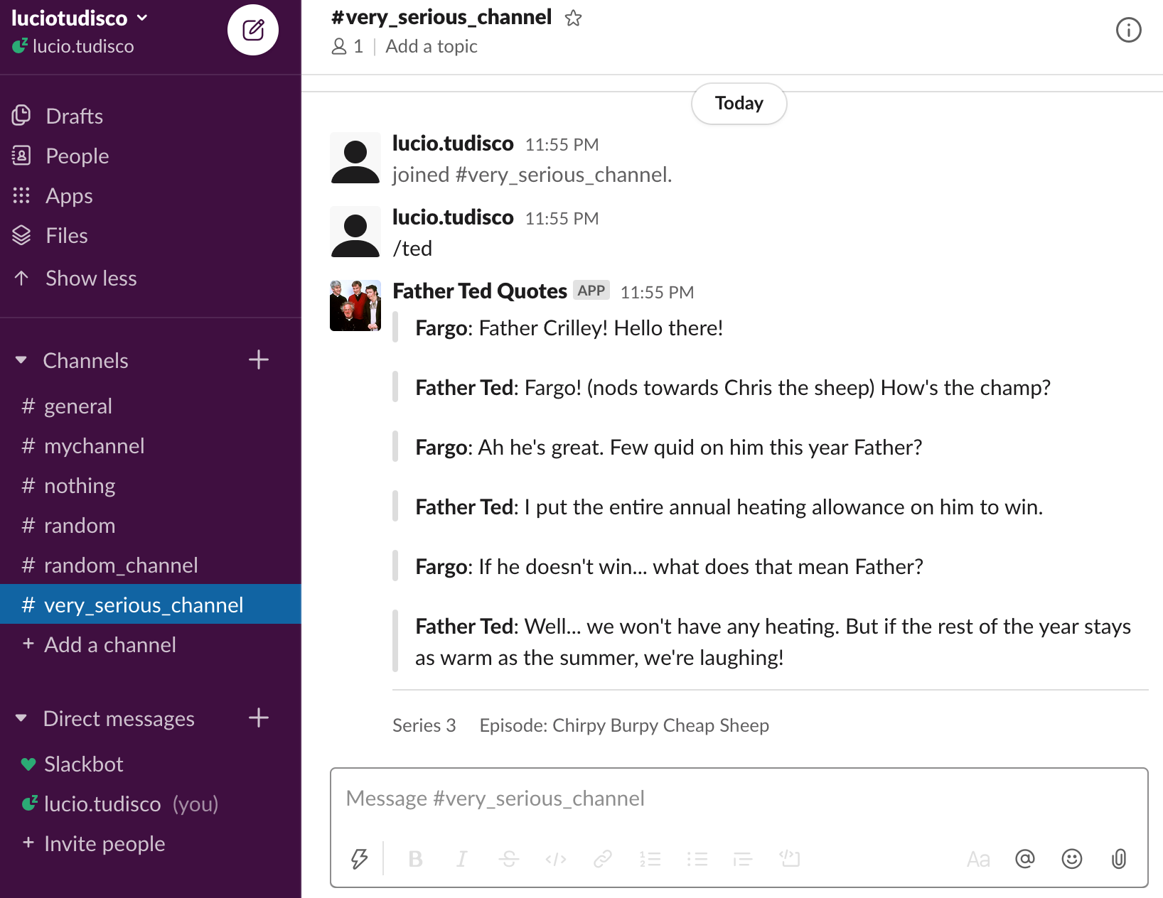 Father Ted API gallery image