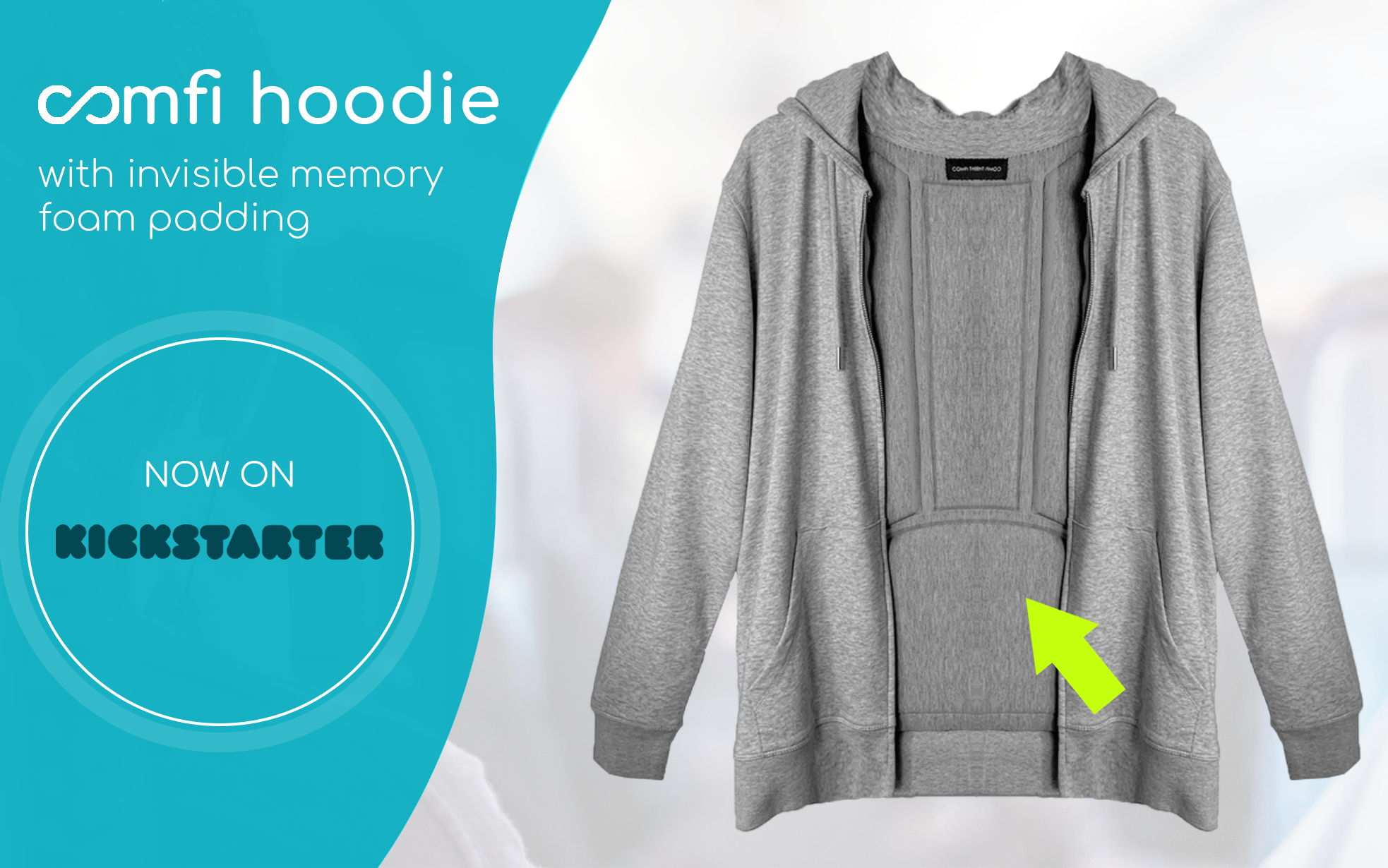 Comfi Travel Hoodie gallery image