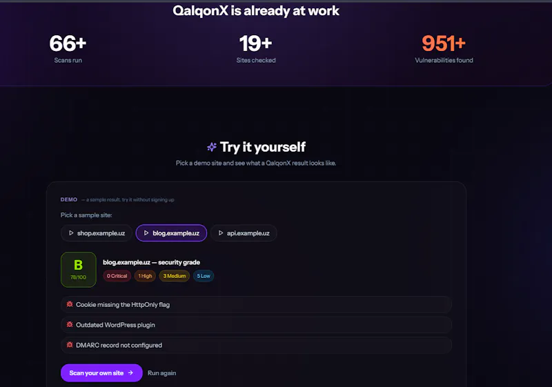 QalqonX screenshot 3