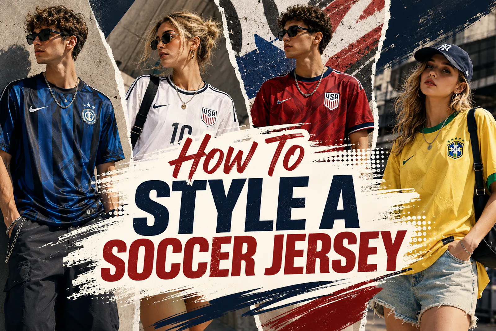 How to Style a Vintage Soccer Jersey screenshot 1