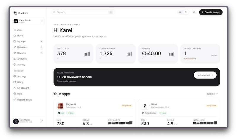 OneStore screenshot 2