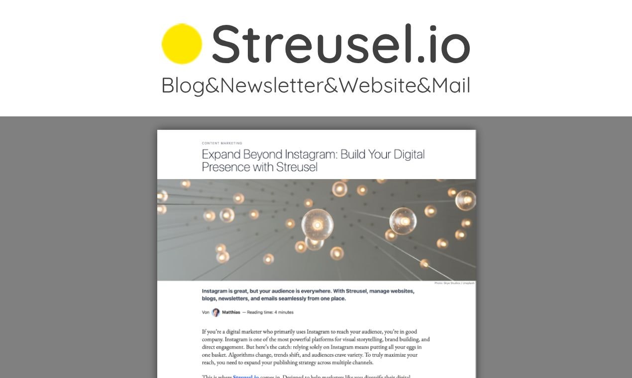 Streusel gallery image