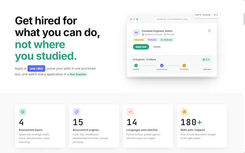 CareerID screenshot 2