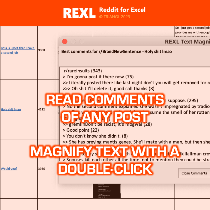 REXL | reddit for excel media 3