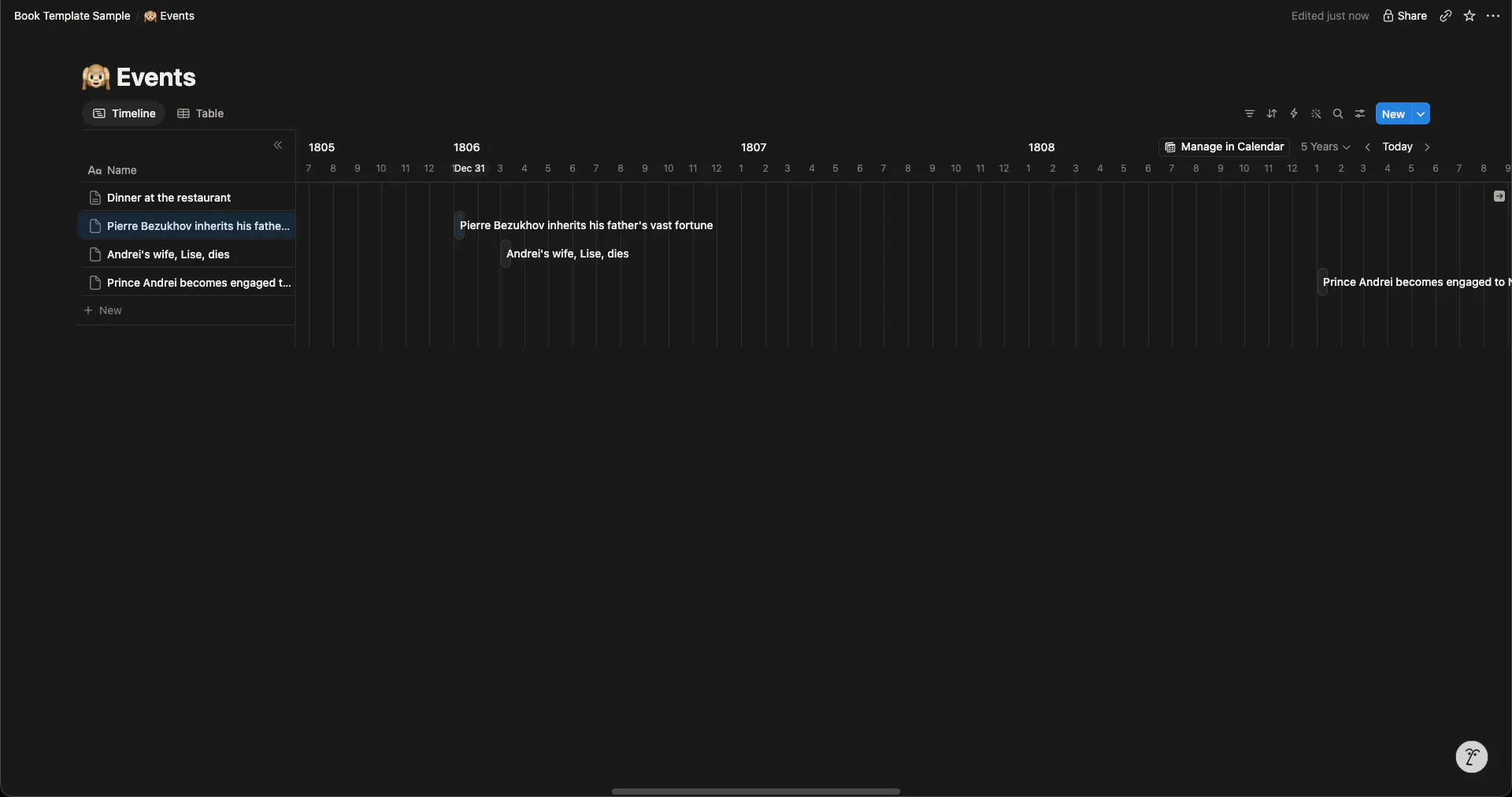 Free Book Notes Template for Notion gallery image