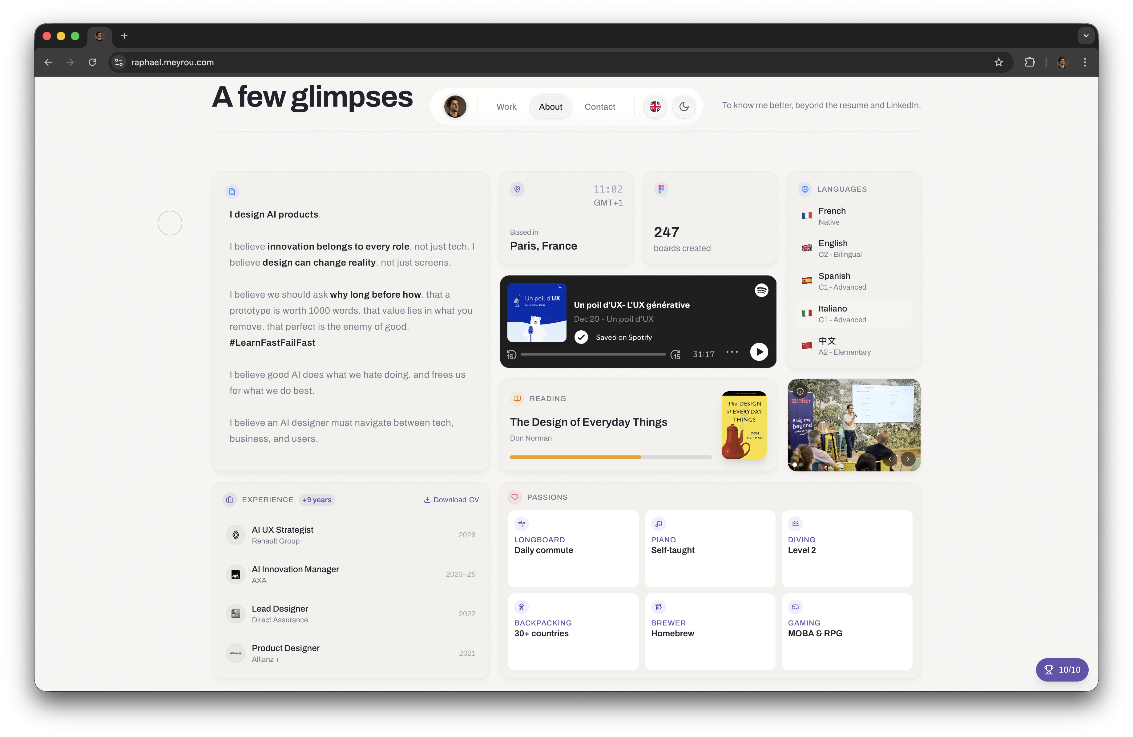 Raphaël Meyrou Portfolio – AI Strategy gallery image