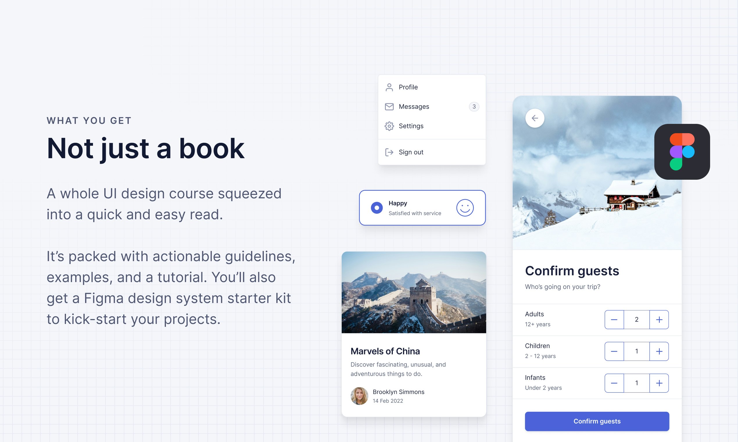 실용적인 UI -2nd Edition - UI 디자인 책 및 보너스 피그마 디자인 시스템 스타터 키트 미디어 2