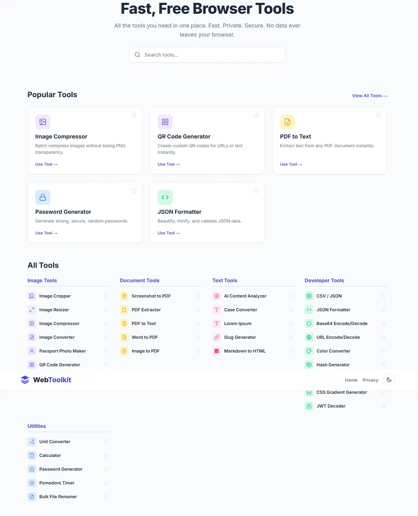 WebToolkit gallery image