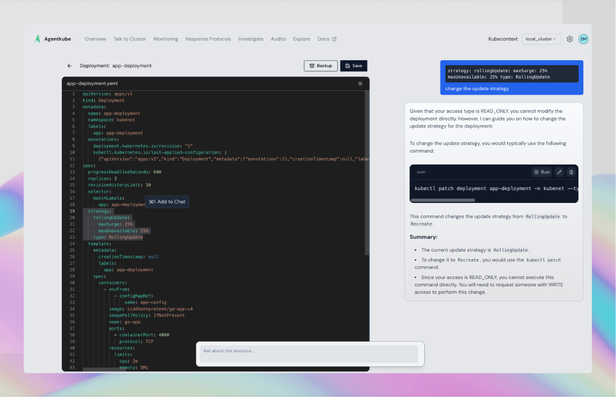Agentkube gallery image