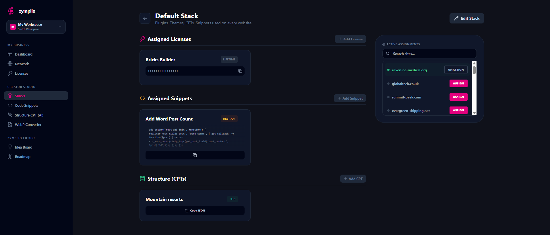 zymplio: Master your WordPress Stack gallery image
