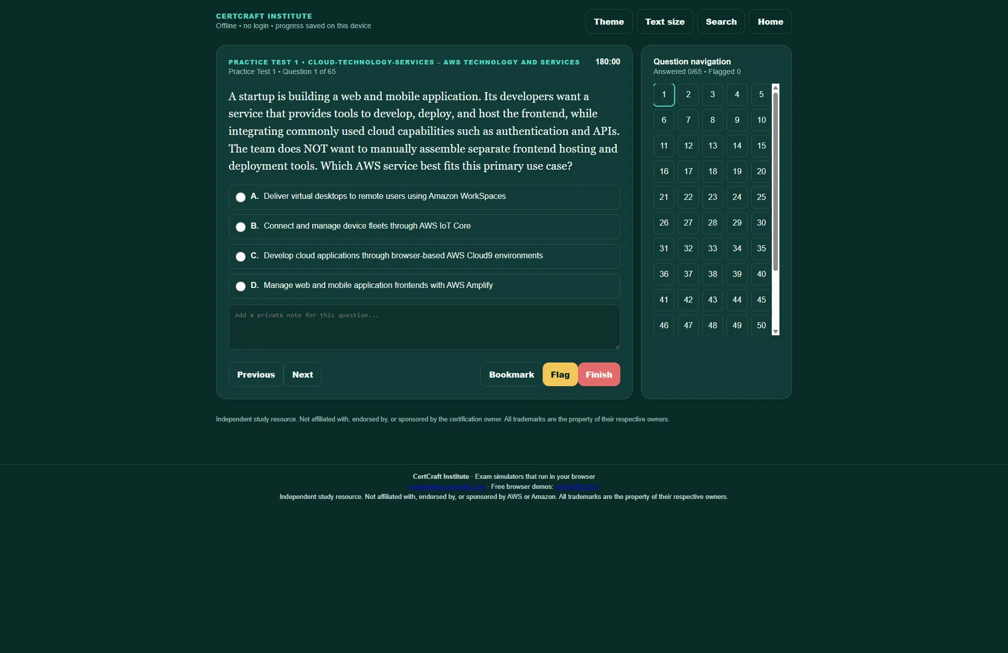 CertCraft Exam Simulator gallery image