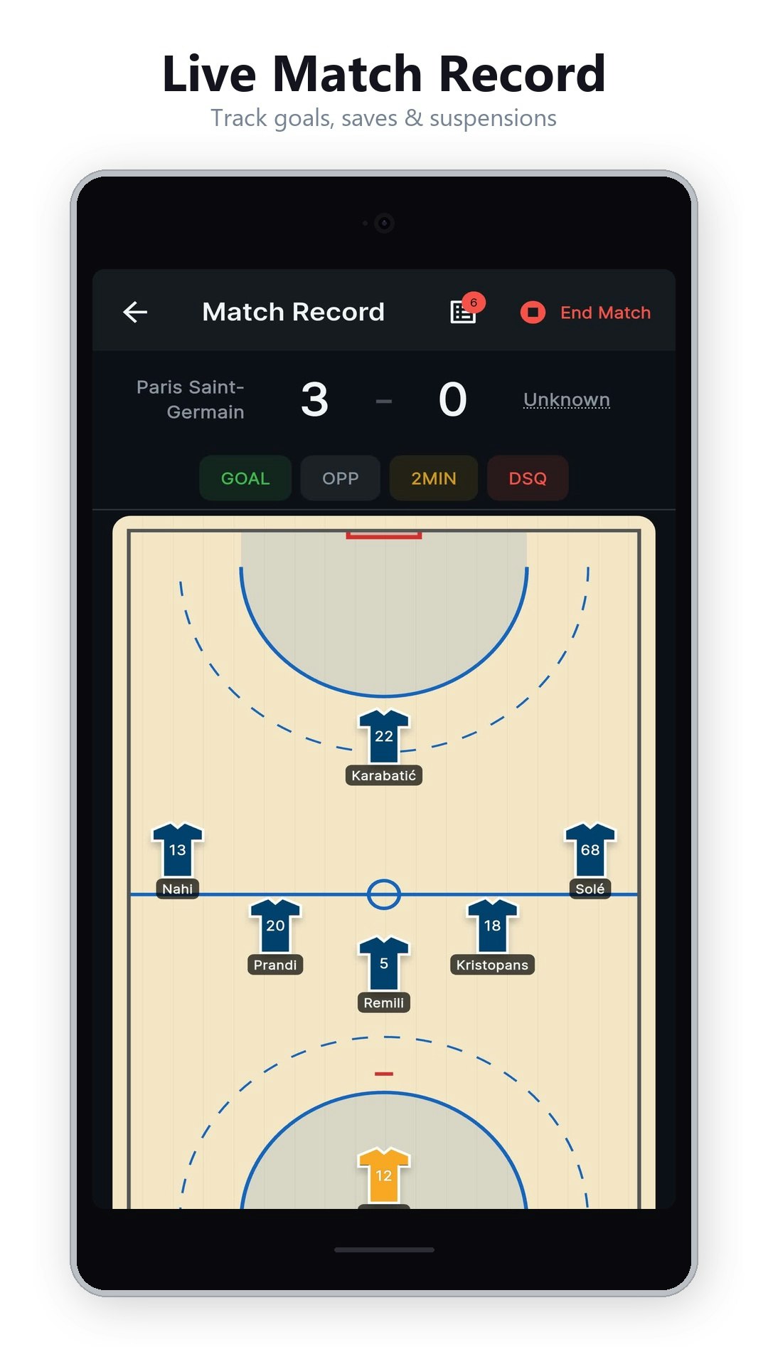 The Coach - Handball Lineup gallery image