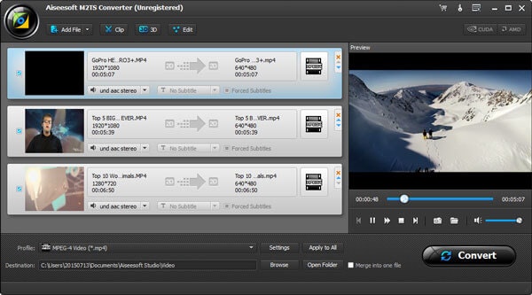 Aiseesoft M2TS कनवर्टर - M2TS कनवर्टर, AVCHD कनवर्टर मीडिया 2