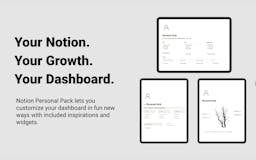 Notion Personal Pack media 3