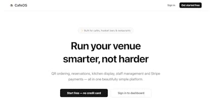 CafeOS gallery image