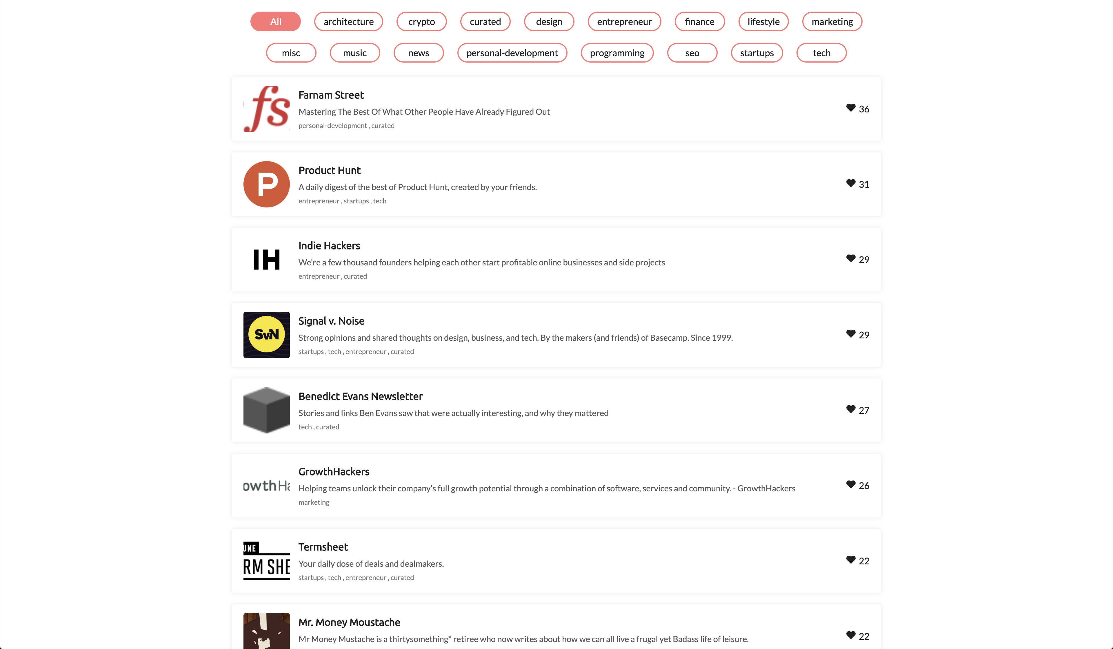 Newsletter Hunt gallery image