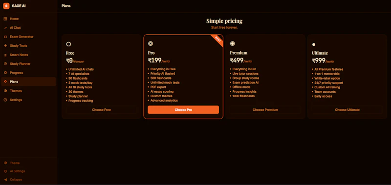 Sage - Your Tutor screenshot 4