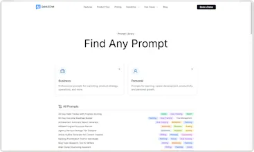 Quick2Chat Prompt Library gallery image