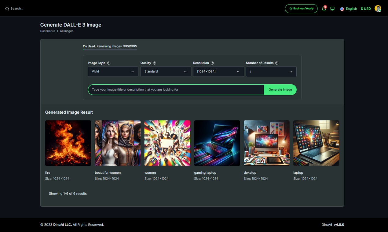 WanuAI - Screenshot 2 showing product features and functionality