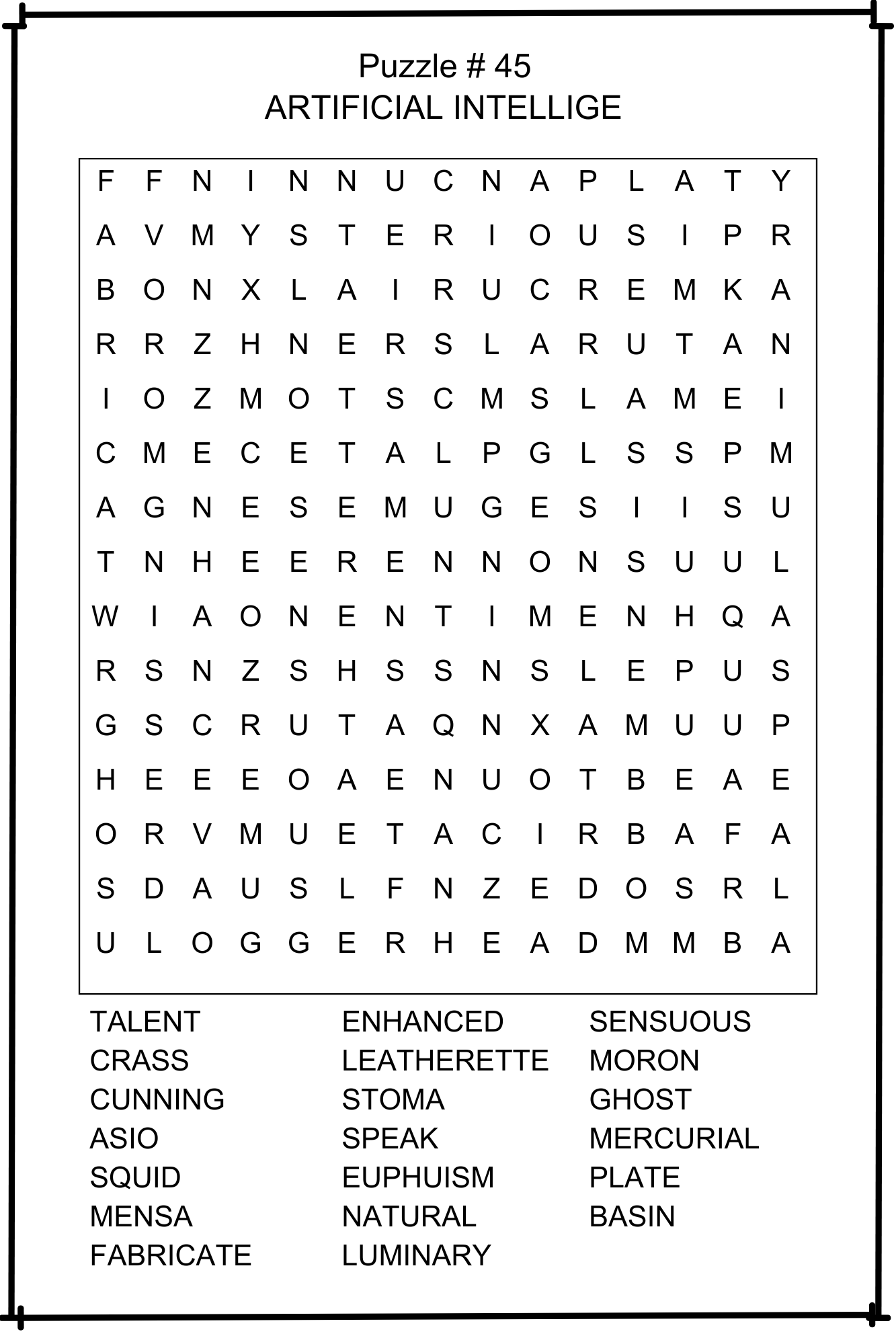 Themed Word Search Printable Bundle gallery image