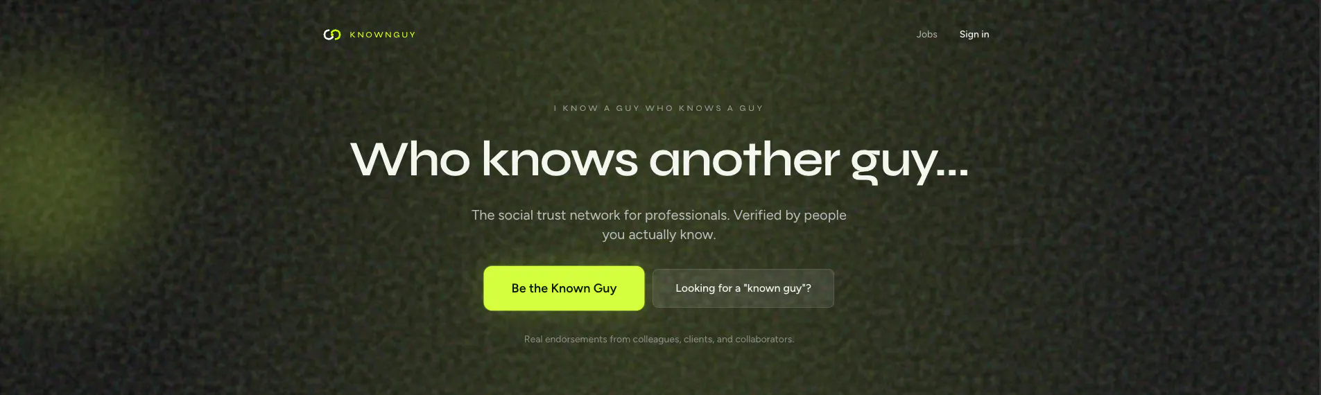 Known Guy gallery image