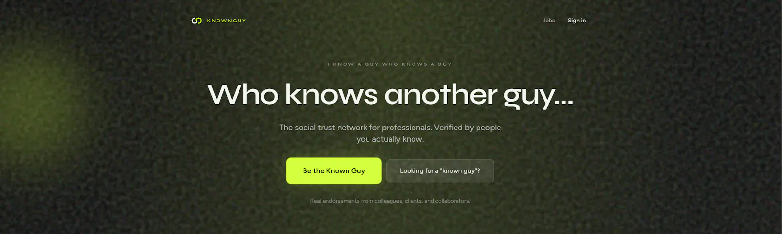 Known Guy screenshot 1
