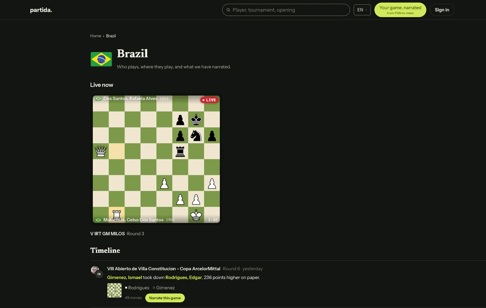 Partida screenshot 3