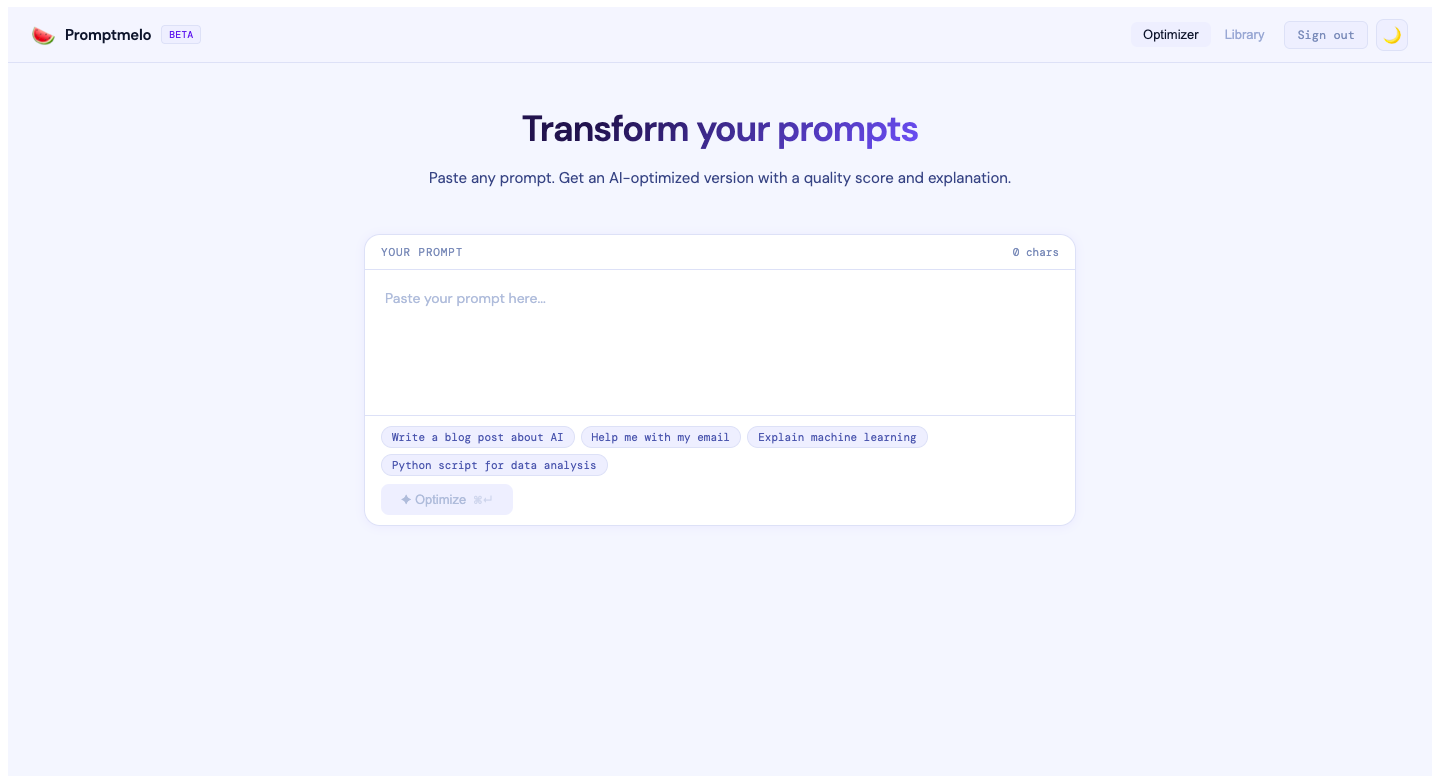 Promptmelo gallery image