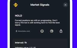 Bione: Real Time Crypto Signal Trading media 3