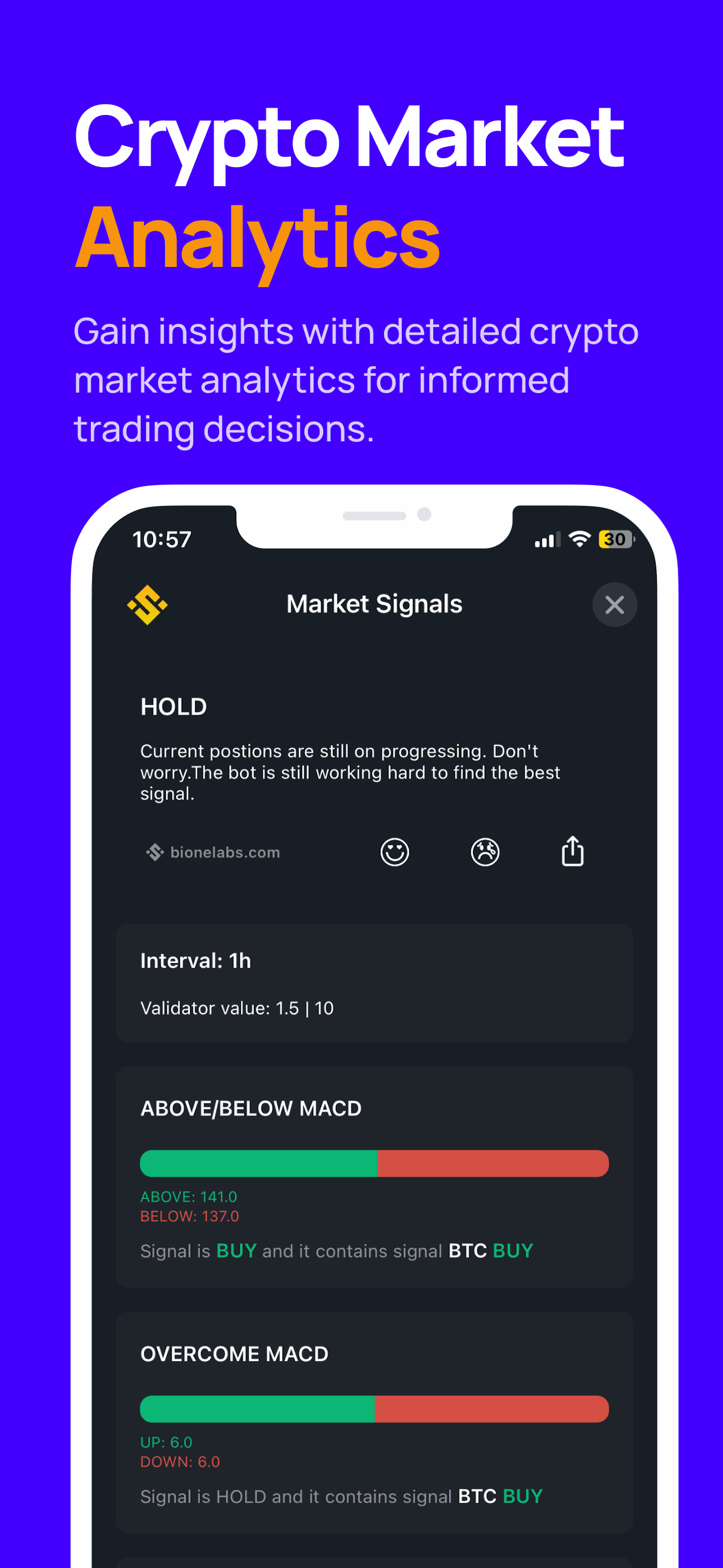 Bione: Signal Bitcoin e Crypto media 3
