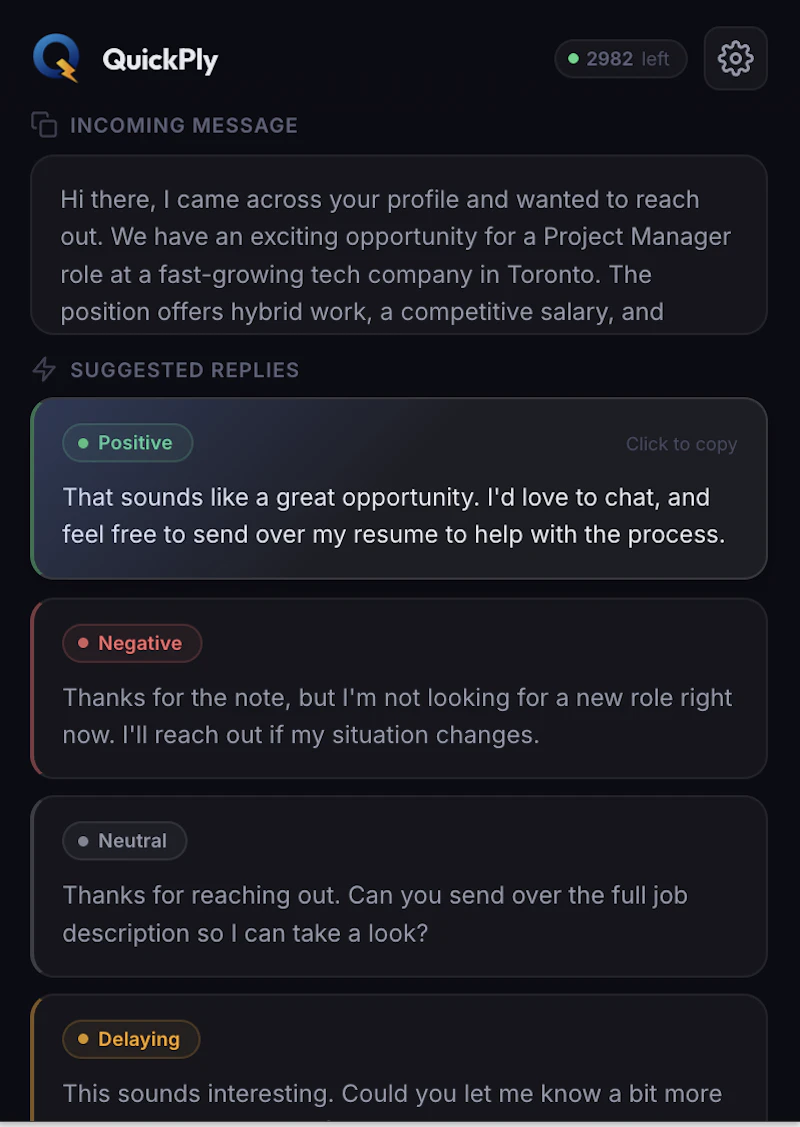 Quickply screenshot 3