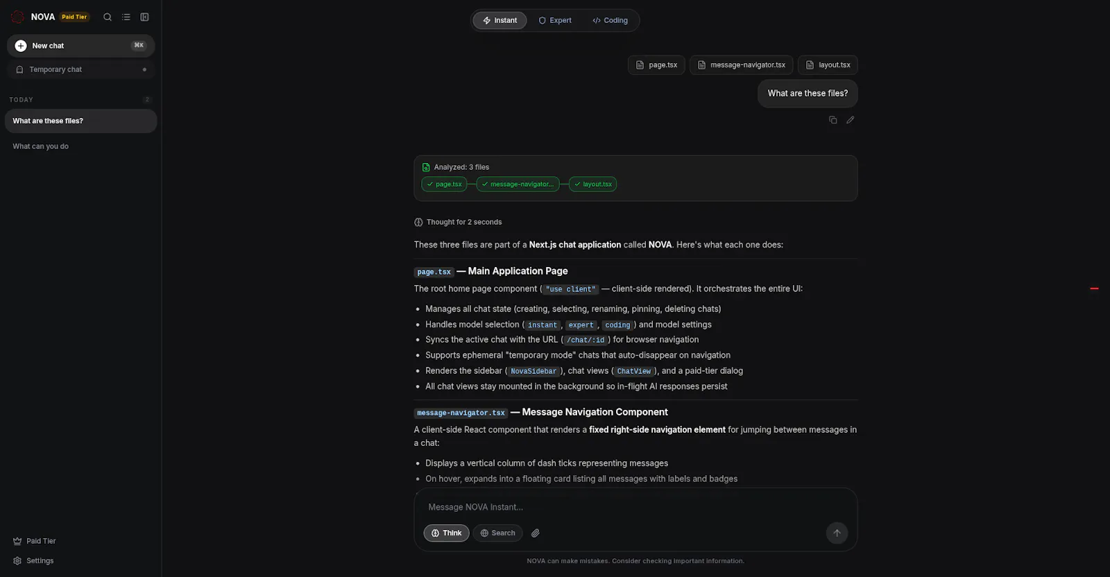 NOVA - UNCENSORED AI CHATBOT screenshot 2