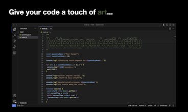 AsciiArtify for VSCode gallery image