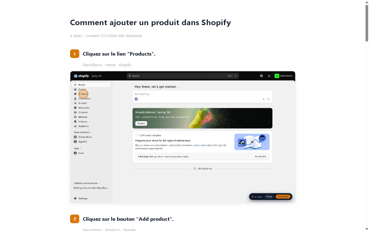 Stepbook gallery image