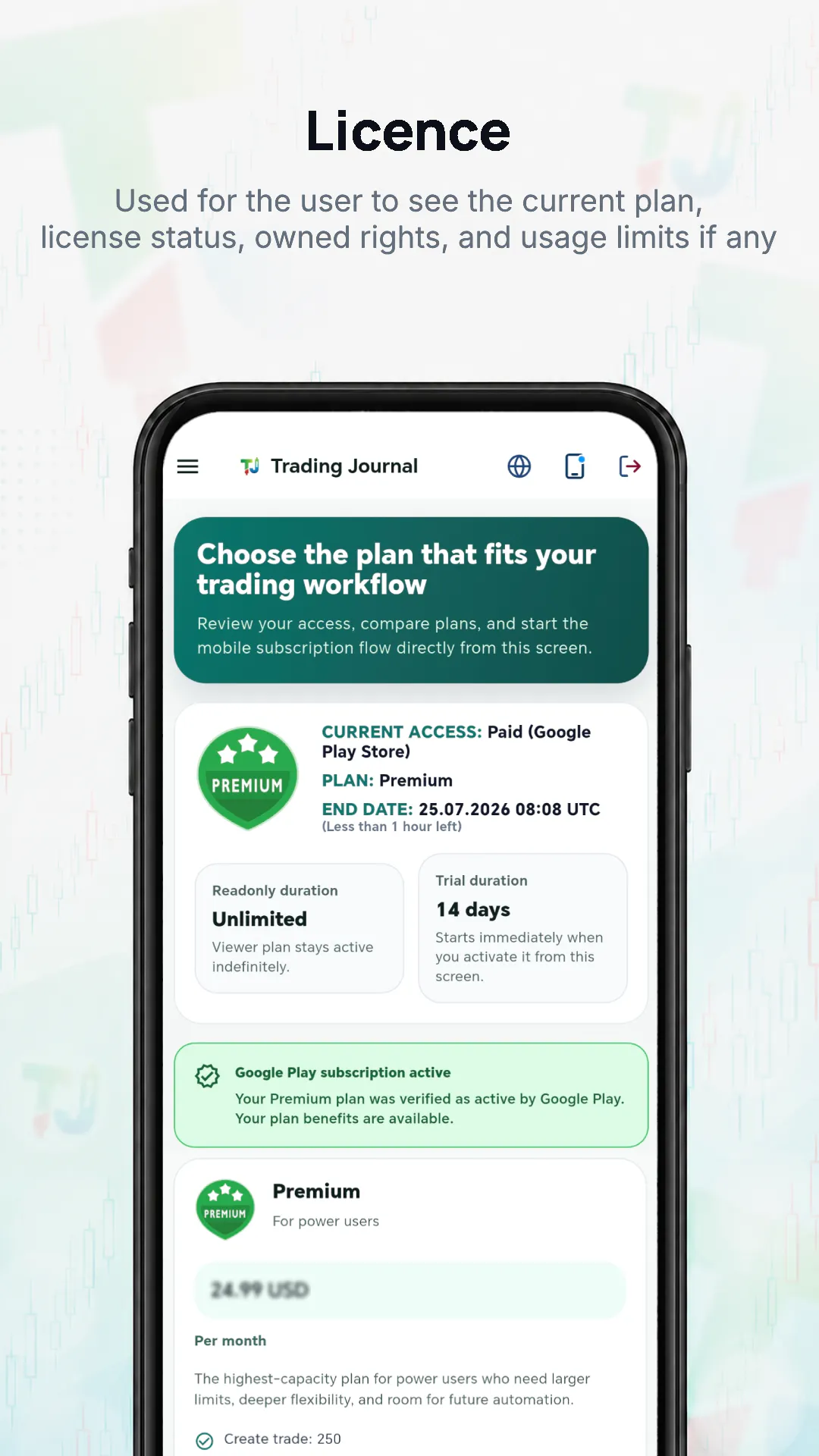 Trading Journal gallery image