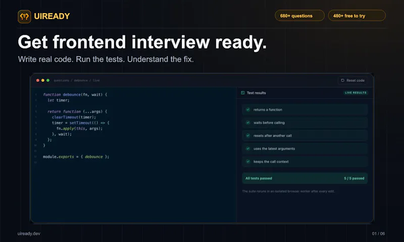 uiready.dev screenshot 6
