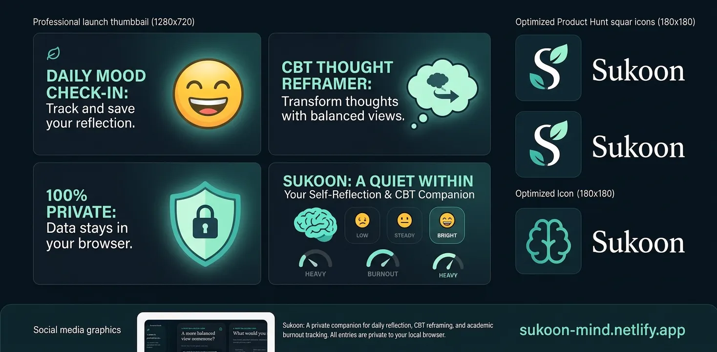Sukoon — A quiet space within