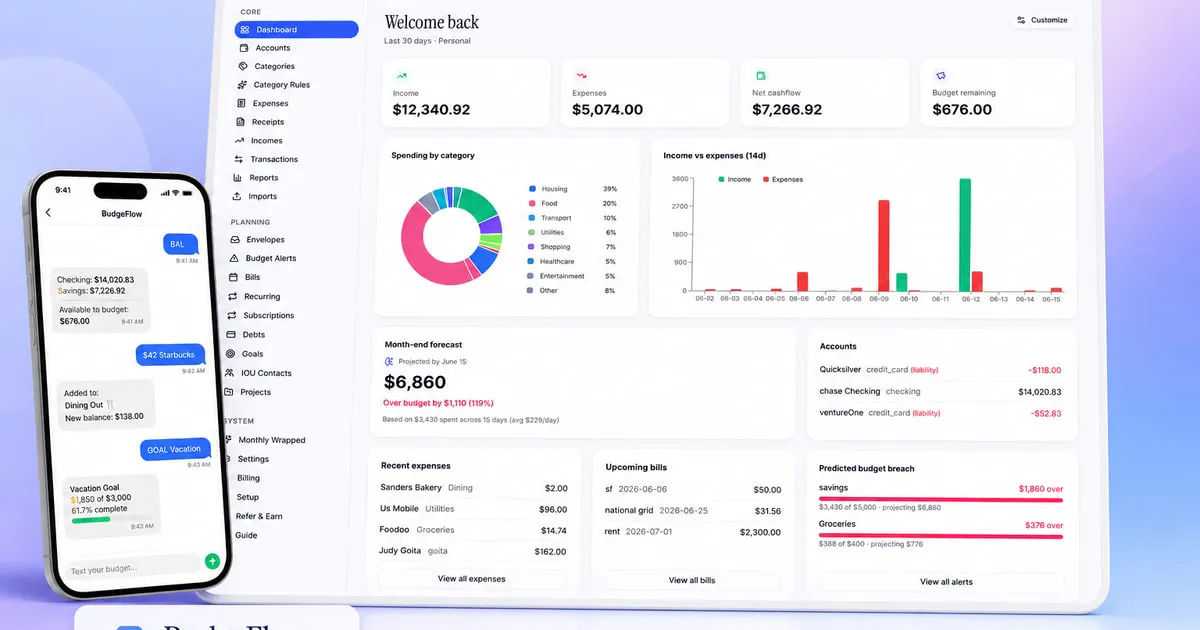 BudgeFlow gallery image