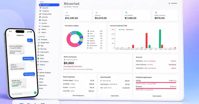 BudgeFlow screenshot 1