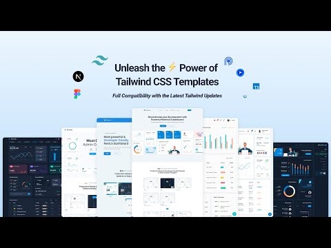 Tailwind Dashboard Templates & Themes gallery image