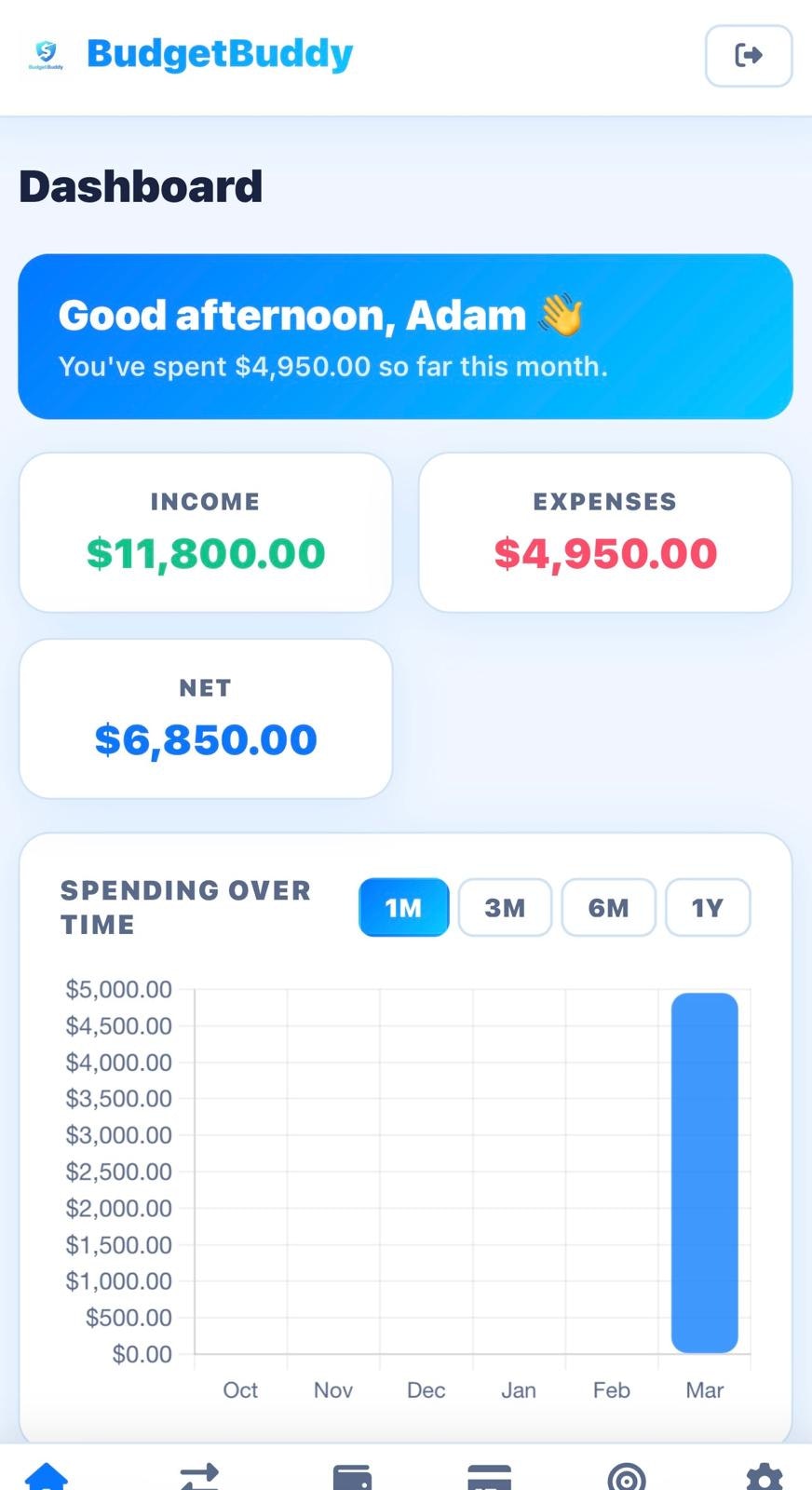 BudgetBuddy gallery image