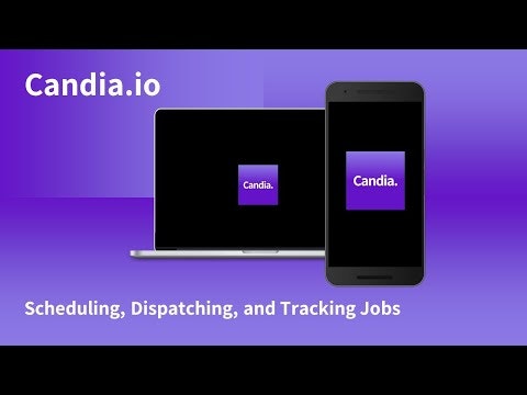 startuptile Candia.io-For Home Service Businesses: Dispatch Track Jobs & Time