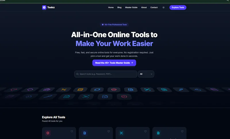 Toolxz screenshot 1